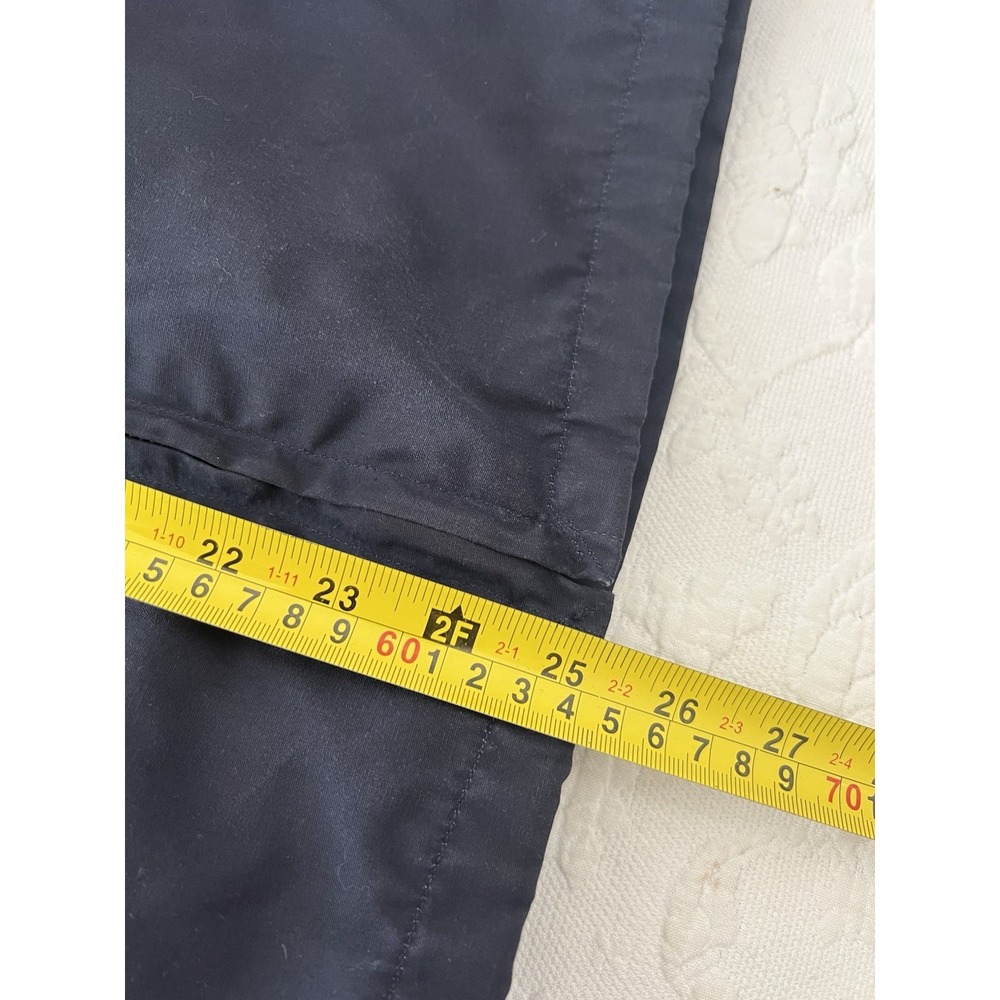 Vtg 70s US Air Force Jacket 42XL Blue Poplin Zip Up Military USN USAF Bomber - Picture 14 of 15